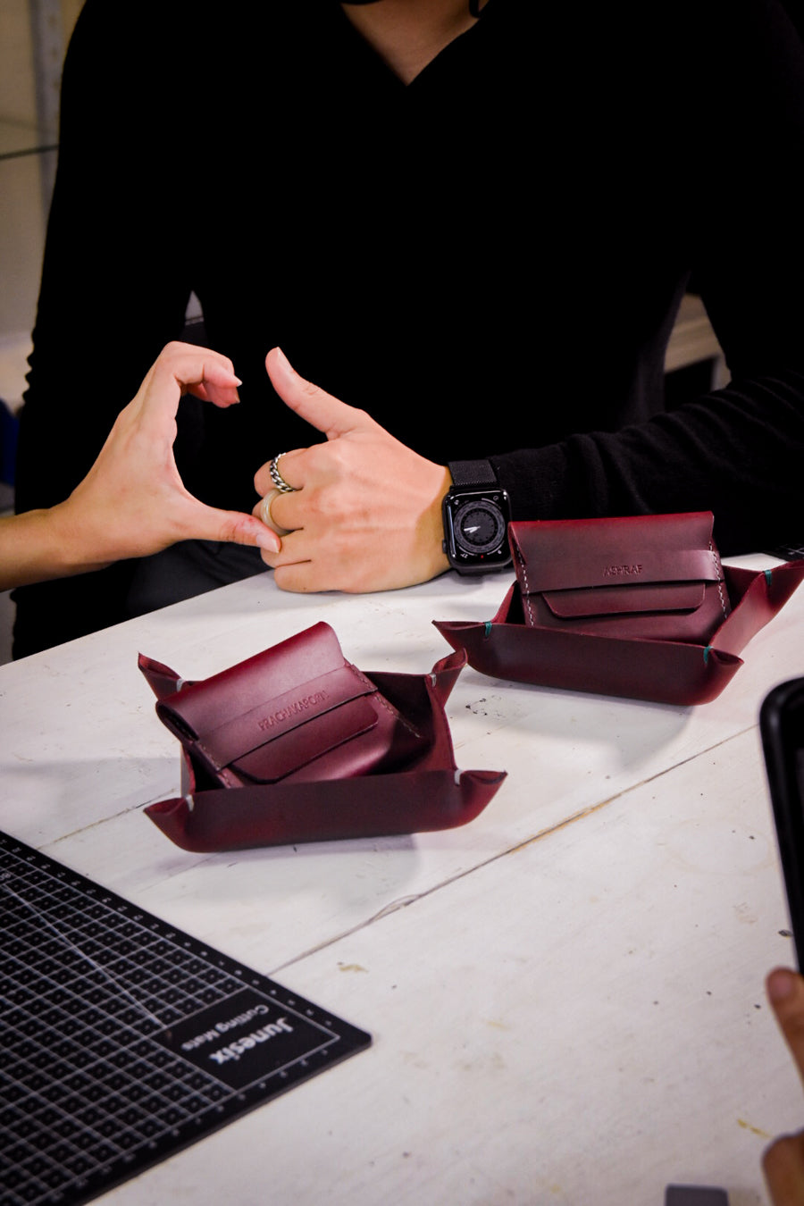 Sleek Slip Cardholder + Valet Tray